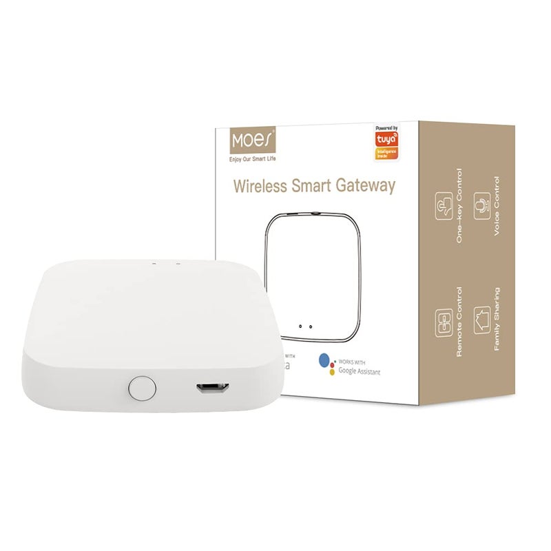 MOES أضف رابط هوب بلوتوث FingerBot من تويا إلى الواي فاي (يدعم 2.4GHz) متوافق مع أليكسا، جوجل هوم، IFTTT والتحكم في المؤقت. - Image 1